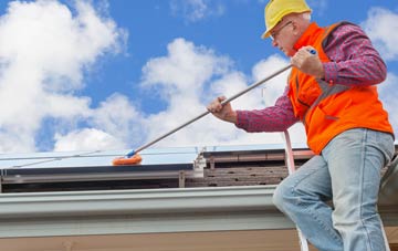 Berwick St James soft wash roof cleaning